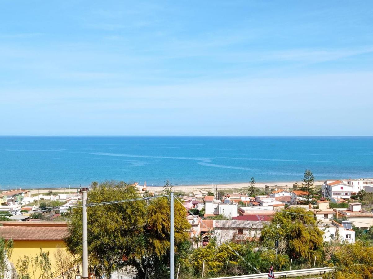 Villa Terrazza Sul Mare Balestrate Bagian luar foto