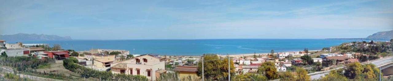 Villa Terrazza Sul Mare Balestrate Bagian luar foto
