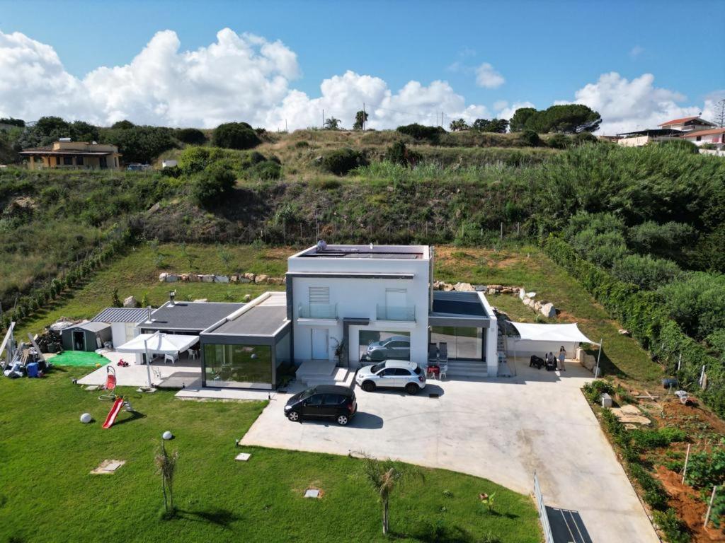 Villa Terrazza Sul Mare Balestrate Bagian luar foto